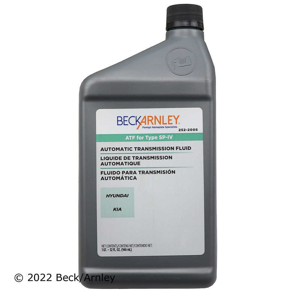 BECK/ARNLEY - Auto Trans Fluid - BAR 252-2008