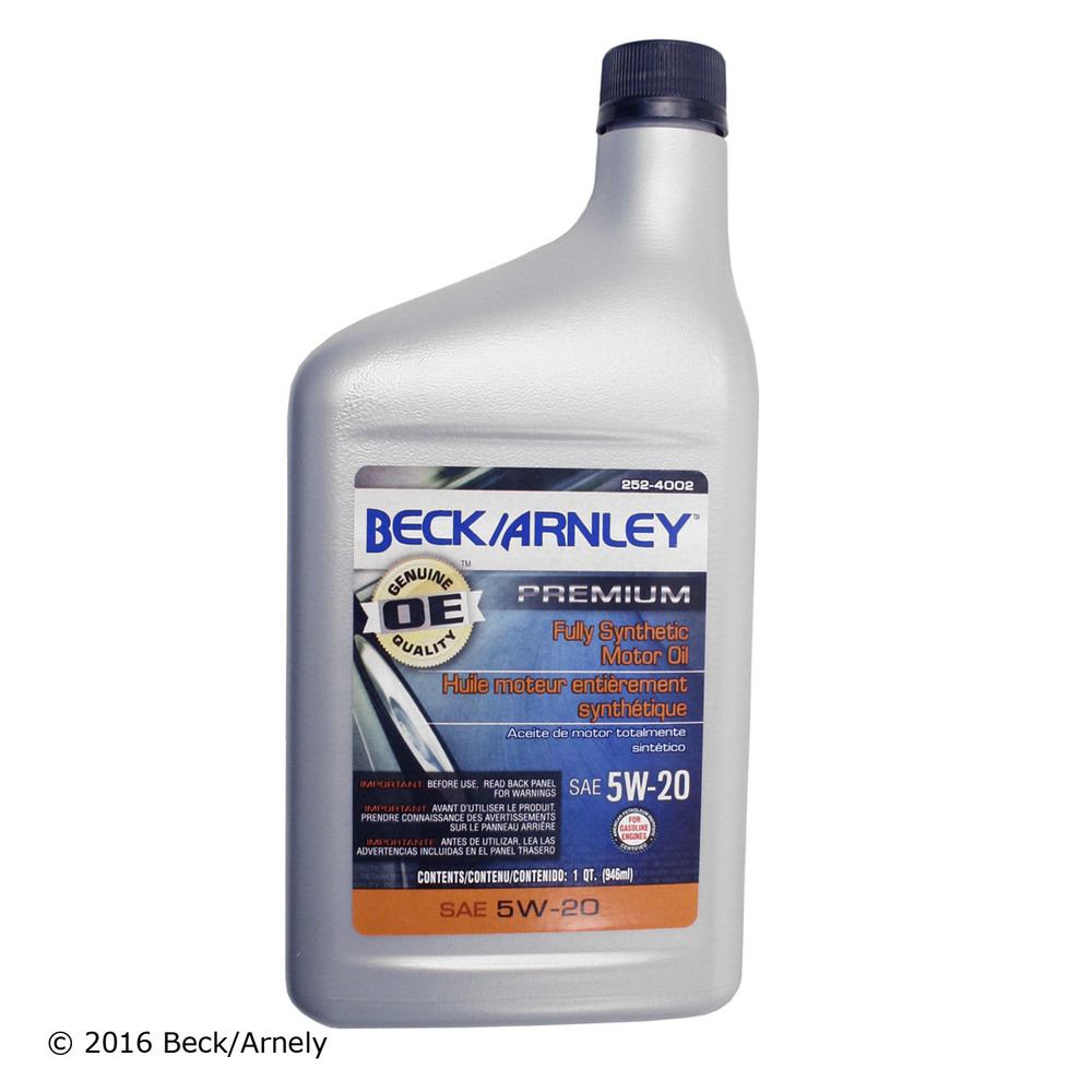 BECK/ARNLEY - Engine Oil - BAR 252-4002