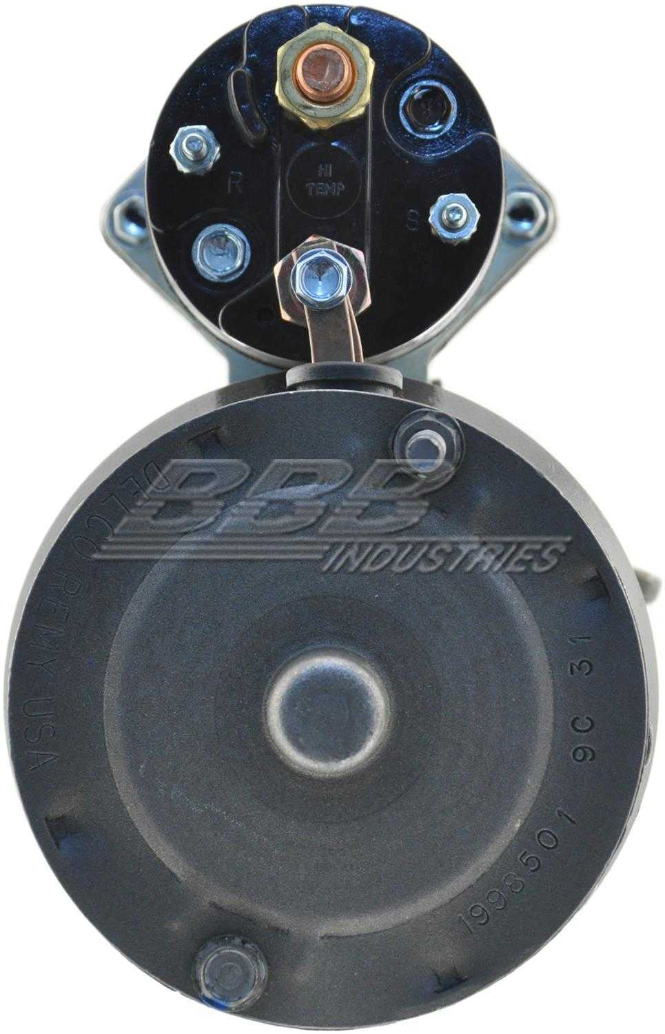 BBB INDUSTRIES - Reman Starter - BBA - 3689