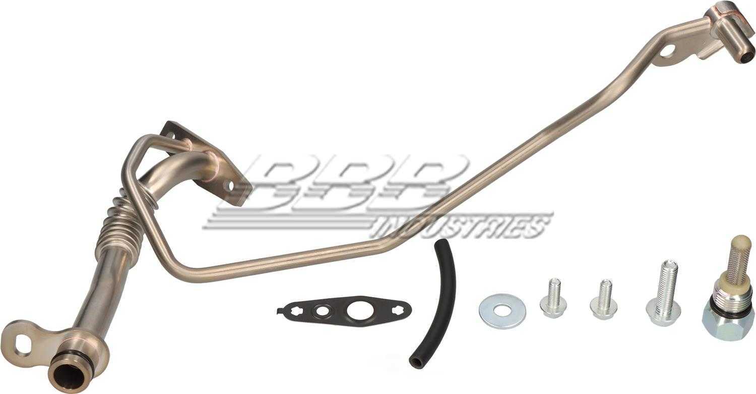 OE-TURBOPOWER - Turbocharger Oil Supply and Return Line Assembly - BBT TO92597