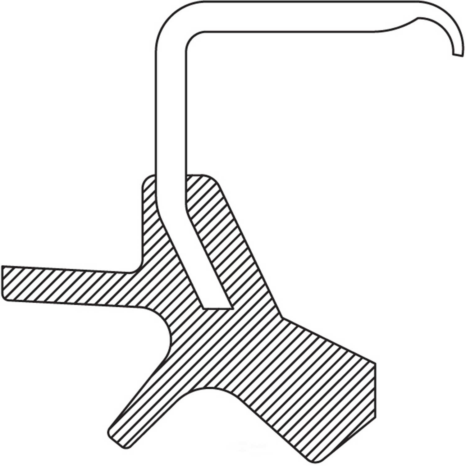 NATIONAL SEAL/BEARING - Wheel Seal - BCA - 710477
