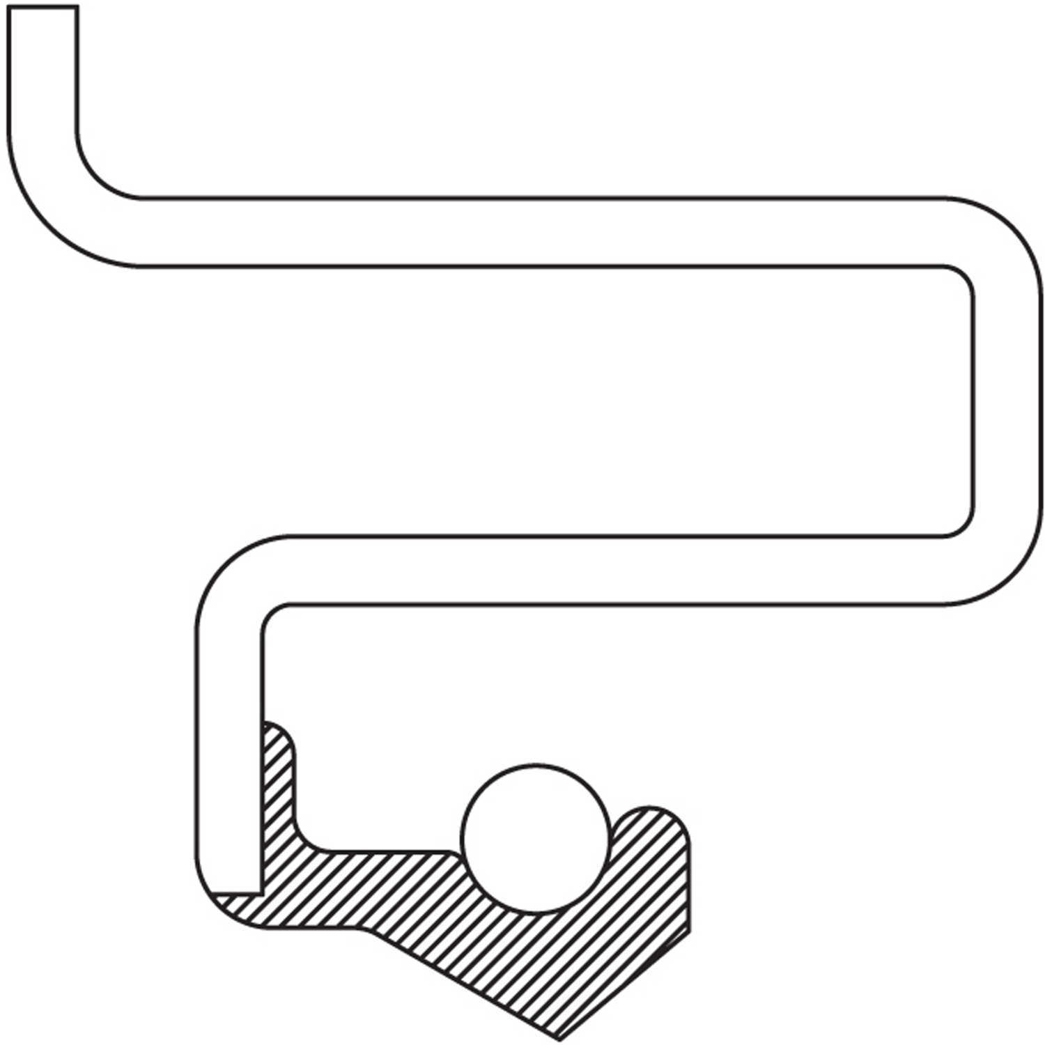 NATIONAL SEAL/BEARING - Auto Trans Oil Pump Seal - BCA - 331228h