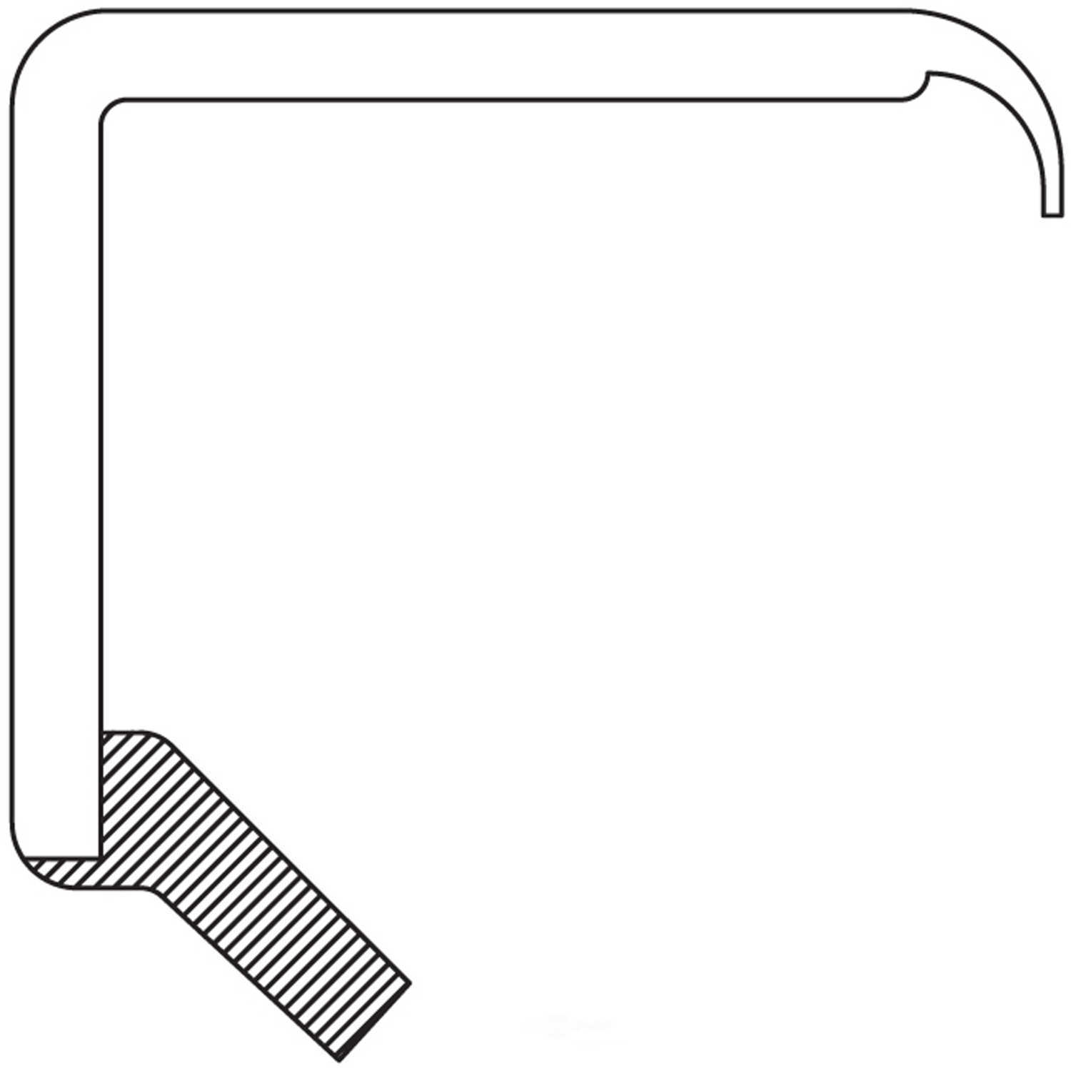 NATIONAL SEAL/BEARING - Wheel Seal - BCA - 7994s