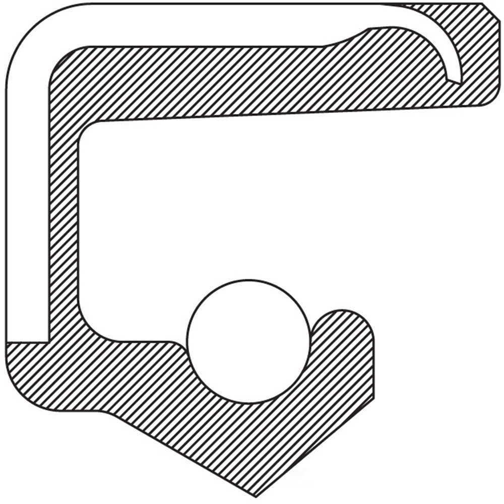 NATIONAL SEAL/BEARING - Auto Trans Oil Pump Seal (Front) - BCA 331107N