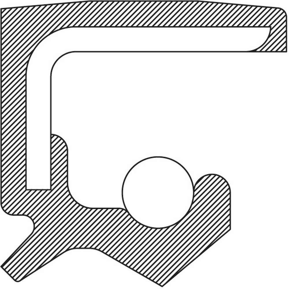 NATIONAL SEAL/BEARING - Wheel Seal ( Without ABS Brakes, With ABS Brakes, Front Outer) - BCA 225220