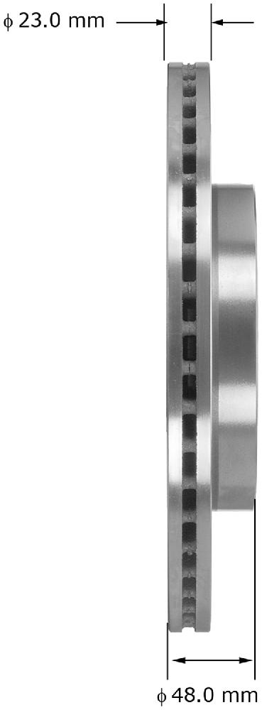 BENDIX - Premium Brake Rotor (Rear) - BEN PRT6073