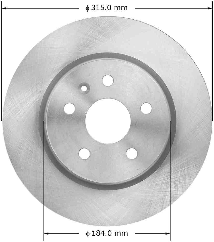 BENDIX - Premium Brake Rotor (Rear) - BEN PRT6073