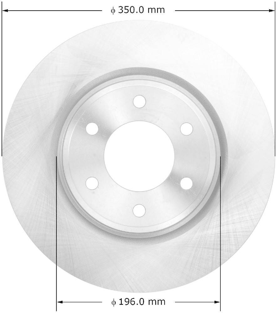 BENDIX - Premium Brake Rotor (Front) - BEN PRT6099