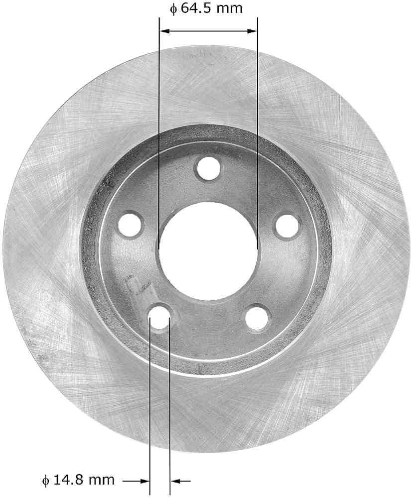BENDIX - Premium Brake Rotor - BEN PRT1399