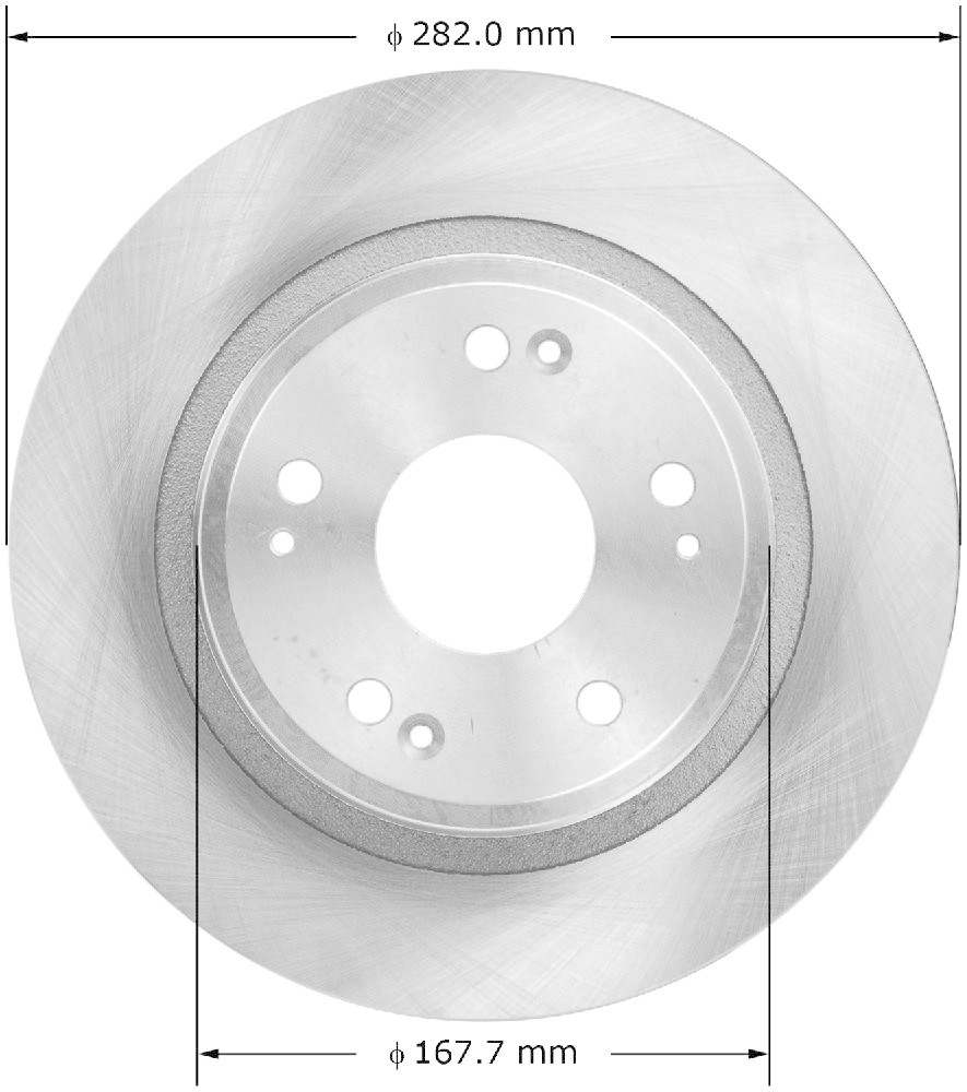 BENDIX - Premium Brake Rotor - BEN PRT5773