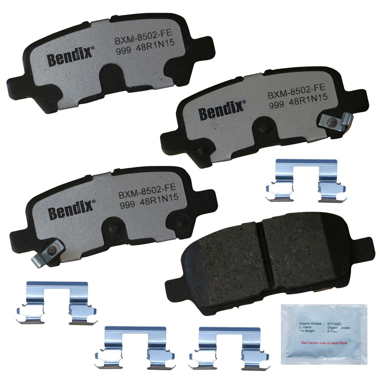 BENDIX FLEET METLOK - Police Semi-Metallic SDR Disc Brake Pad (Rear) - BFM PBD999