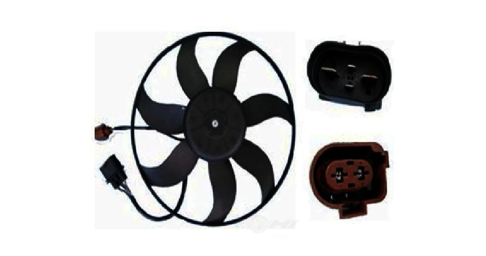 BEHR HELLA SERVICE - Left Side Perfect Fit Cooling Fan (Left) - BHS 351039191