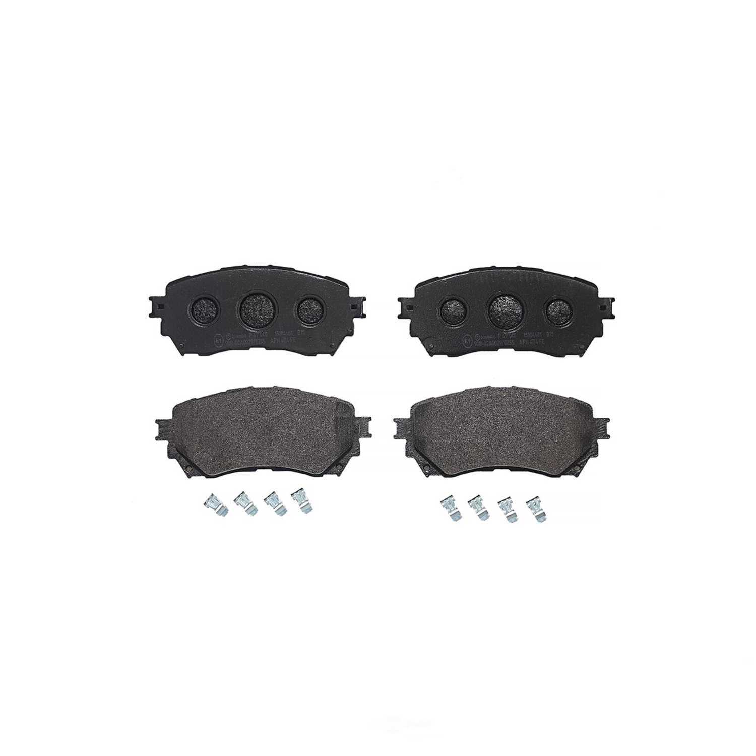 BREMBO NORTH AMERICA P49048 — Front Disc Brake Pad Set