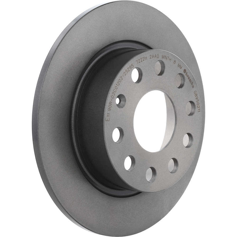Brembo UV Coated Solid Brake Rotor