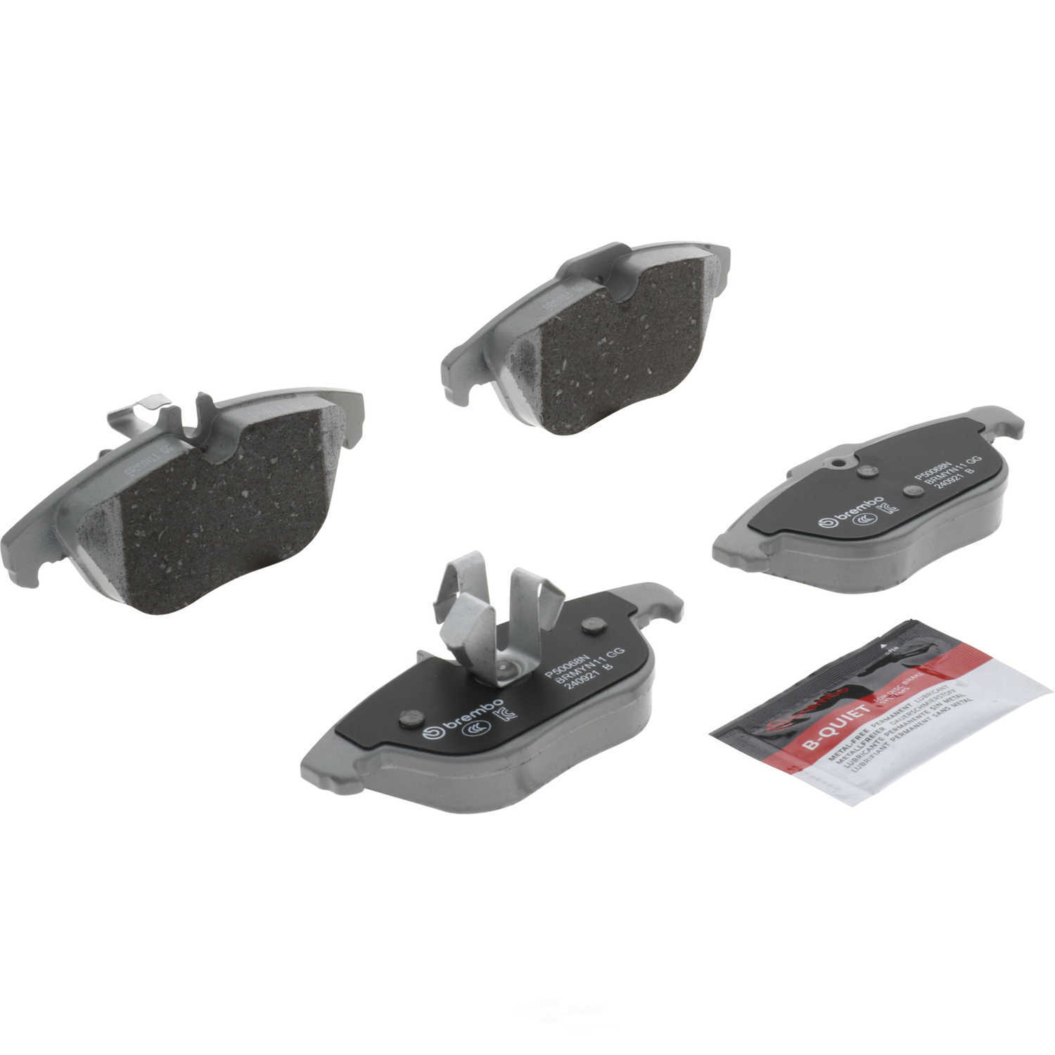 BREMBO NORTH AMERICA P50068N — Jeu de plaquettes de frein à disque arrière