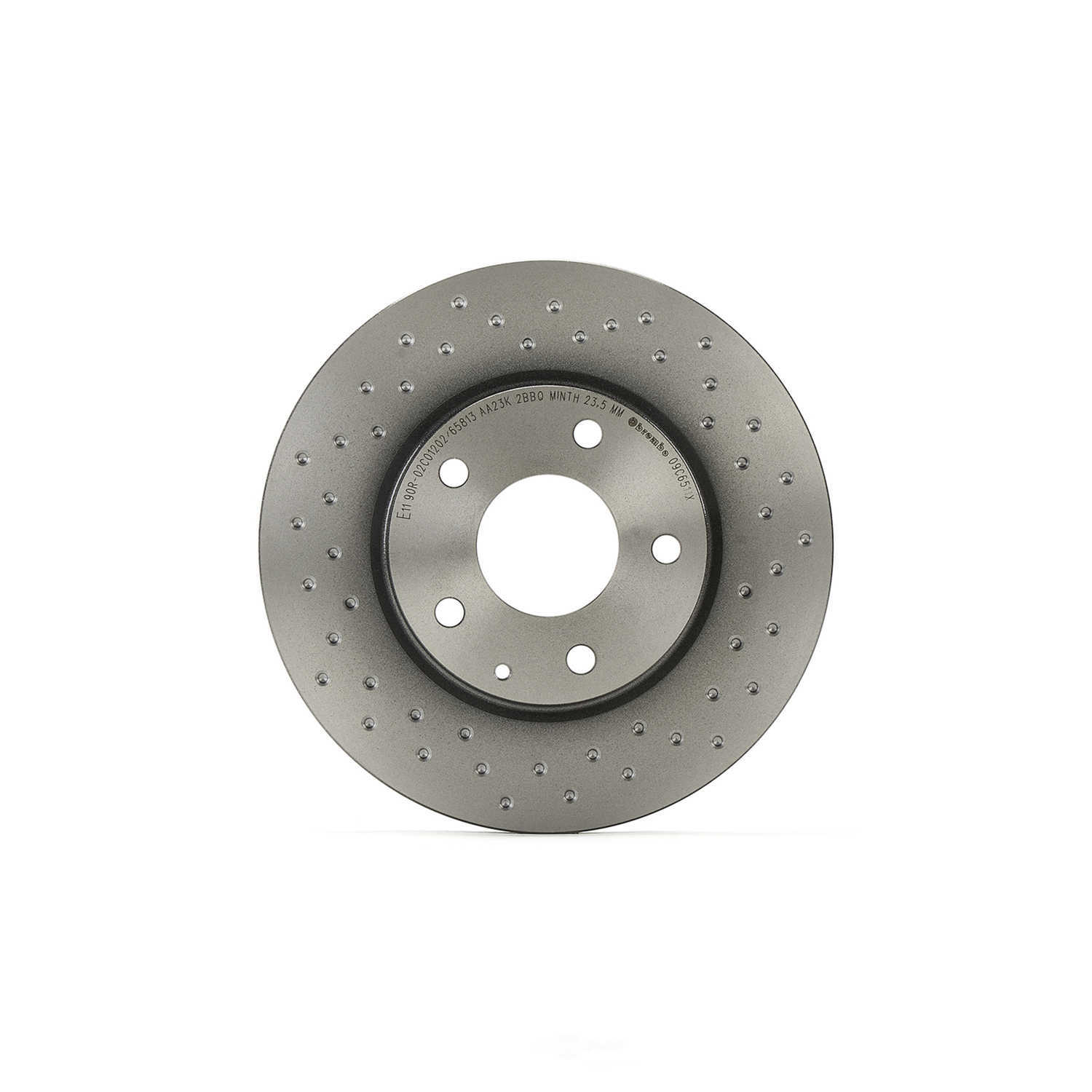 BREMBO NORTH AMERICA 09.C651.1X — Front Disc Brake Rotor