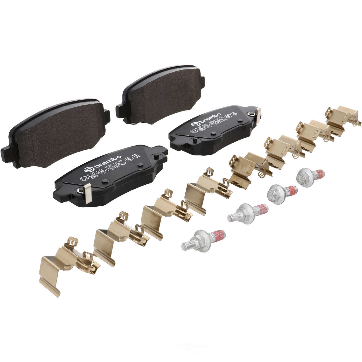BREMBO NORTH AMERICA P37020 — Rear Disc Brake Pad Set