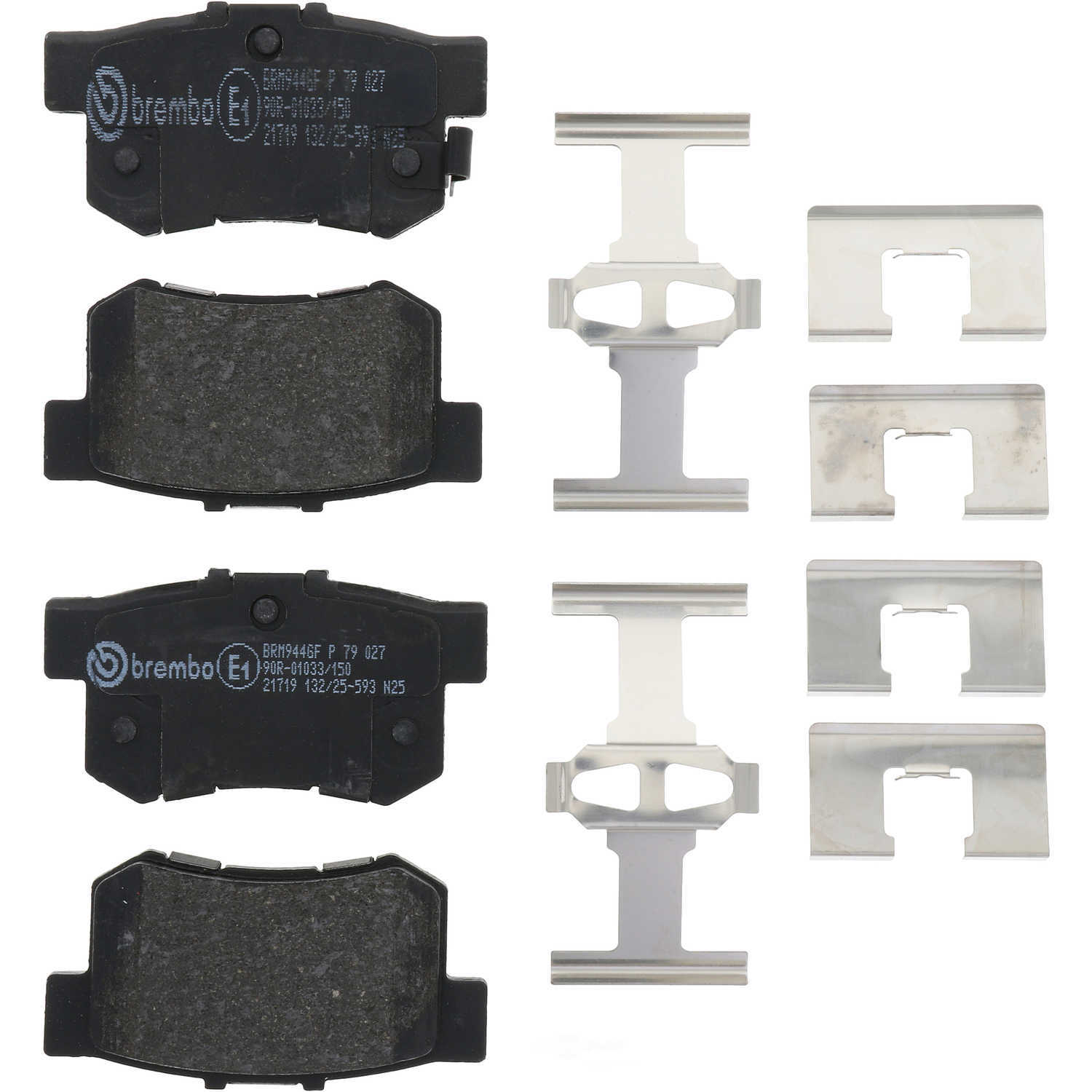BREMBO NORTH AMERICA P79027 — Jeu de plaquettes de frein à disque arrière