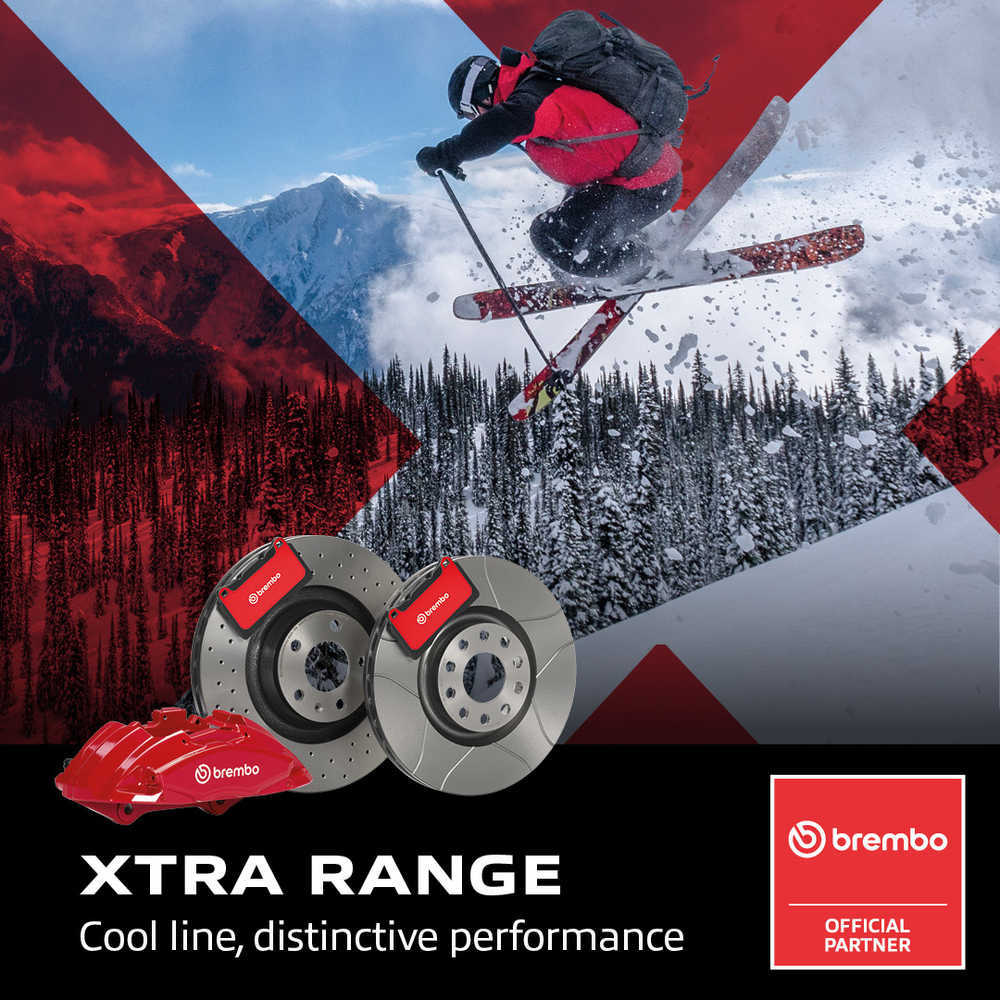 Premium UV Coated Xtra Cross Drilled Brake Rotor