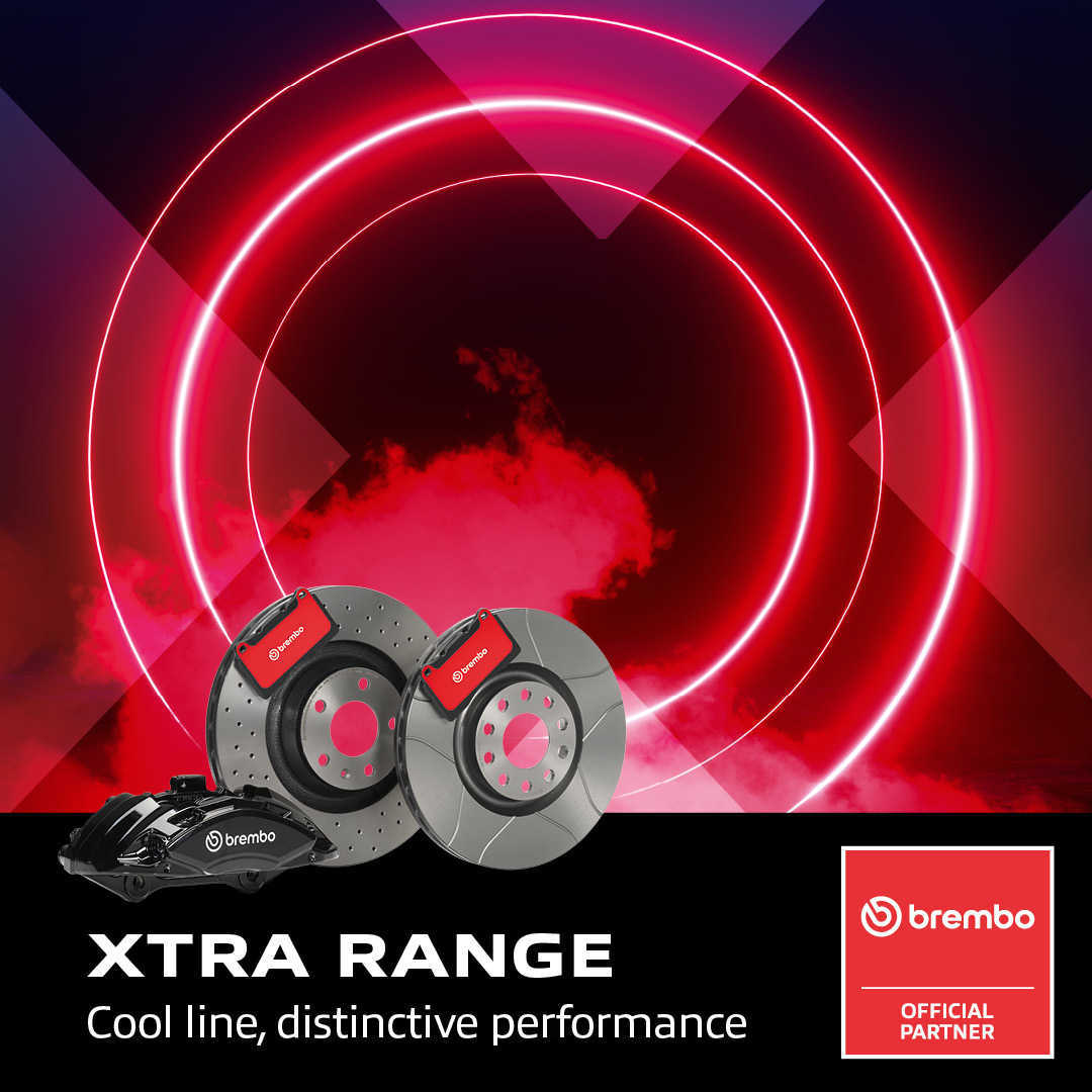 Premium UV Coated Xtra Cross Drilled Brake Rotor