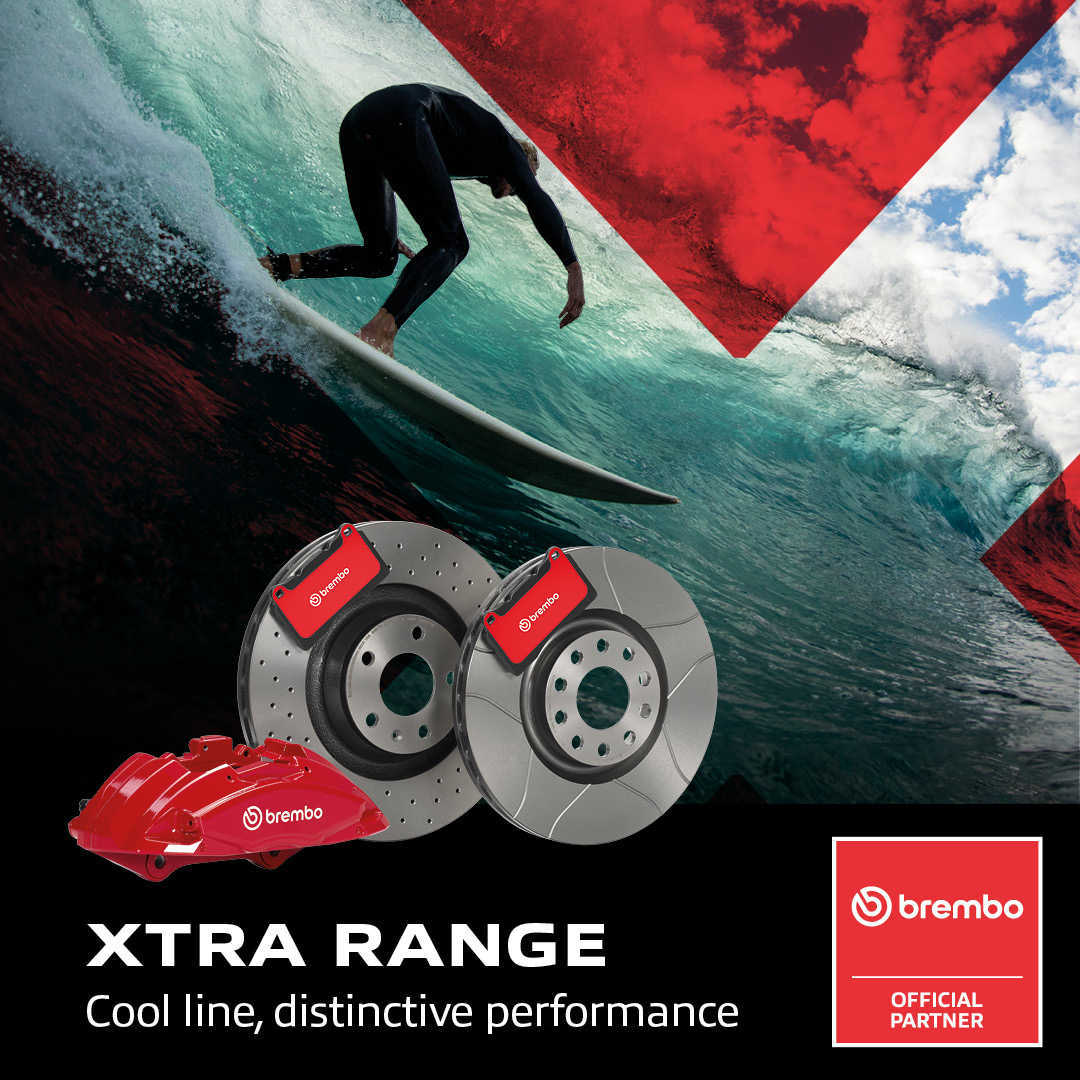Premium UV Coated Xtra Cross Drilled Brake Rotor
