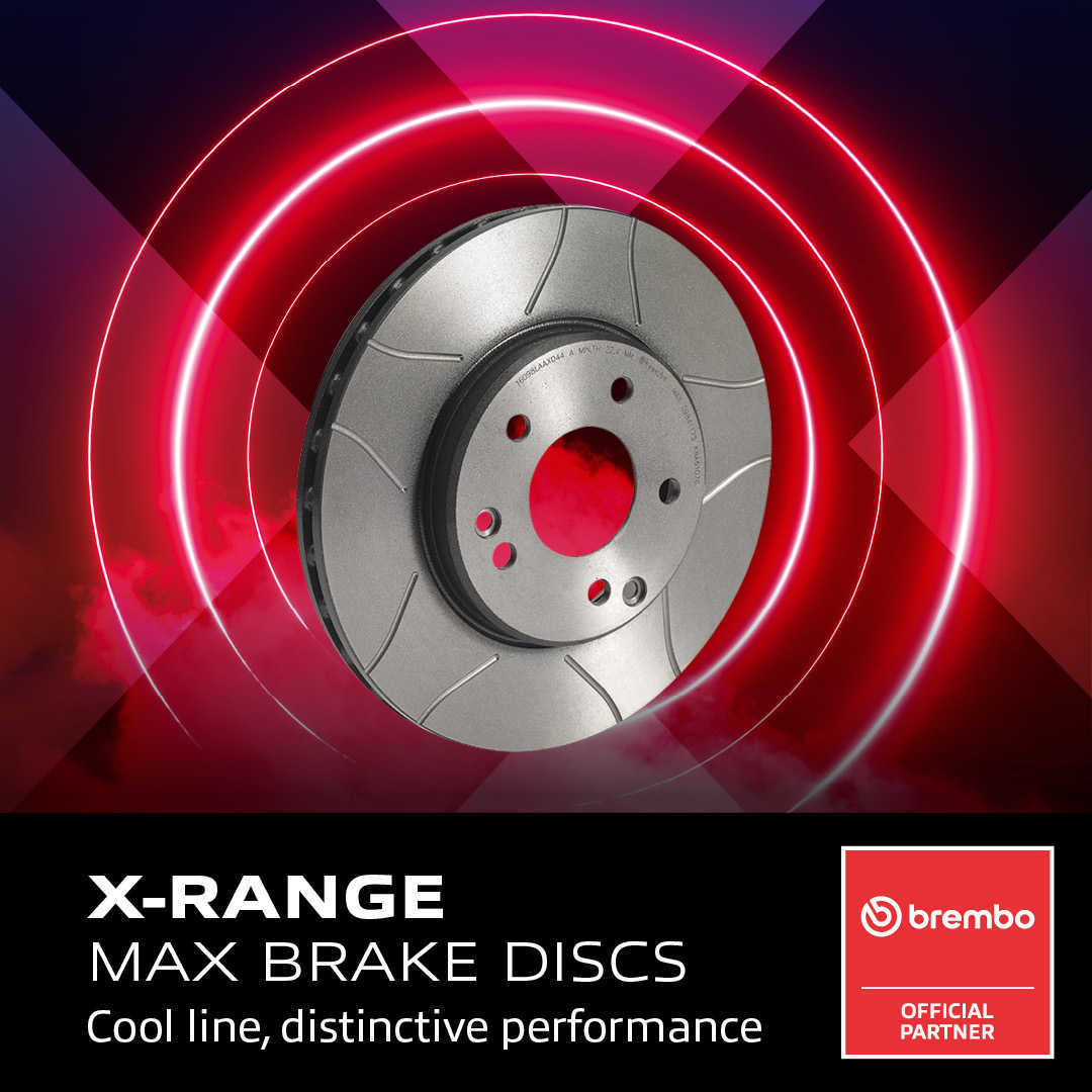 Premium UV Coated Xtra Cross Drilled Brake Rotor