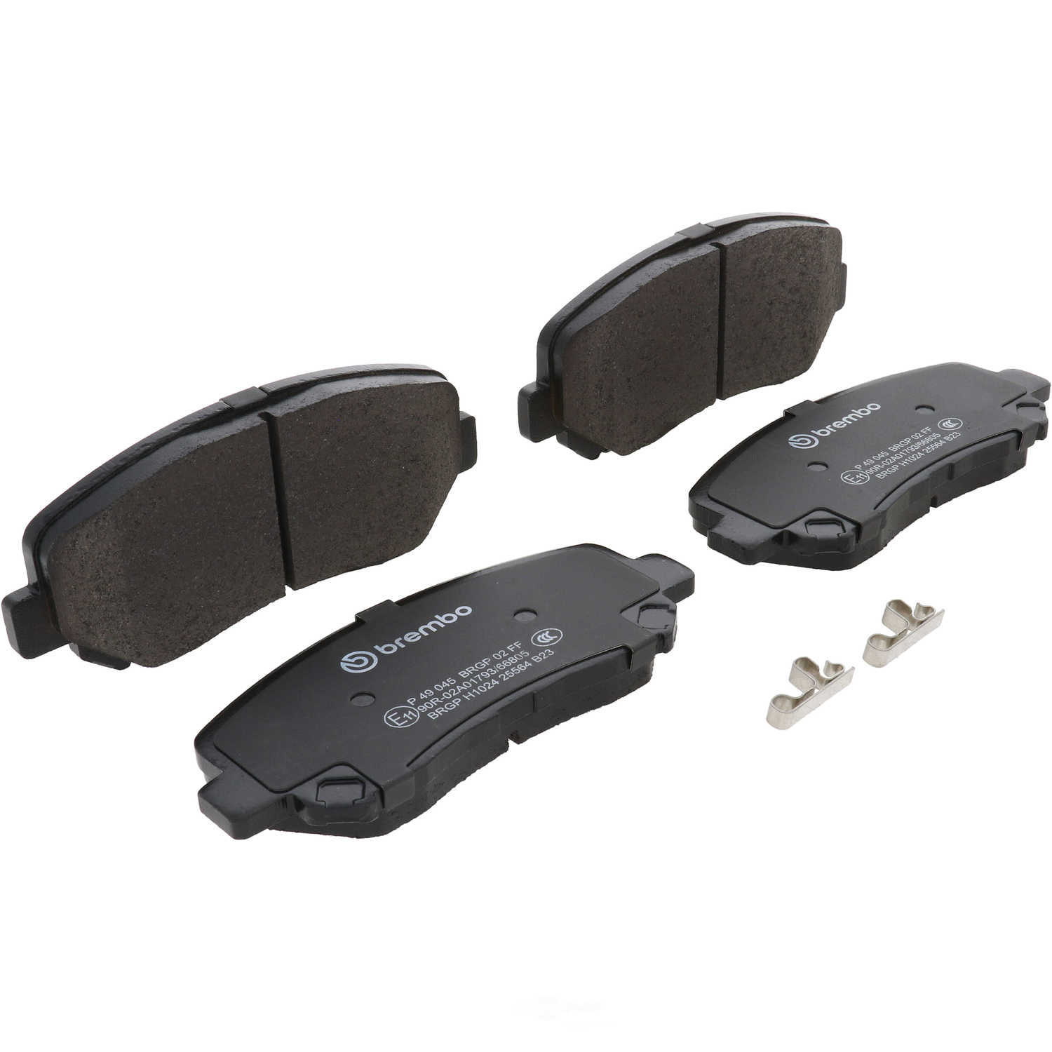 BREMBO NORTH AMERICA P49045 — Jeu de plaquettes de frein à disque avant