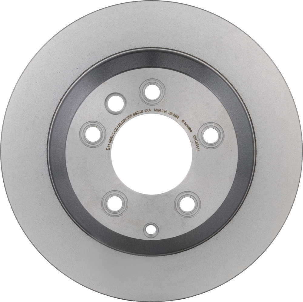 Premium Coated Vented Brake Rotor