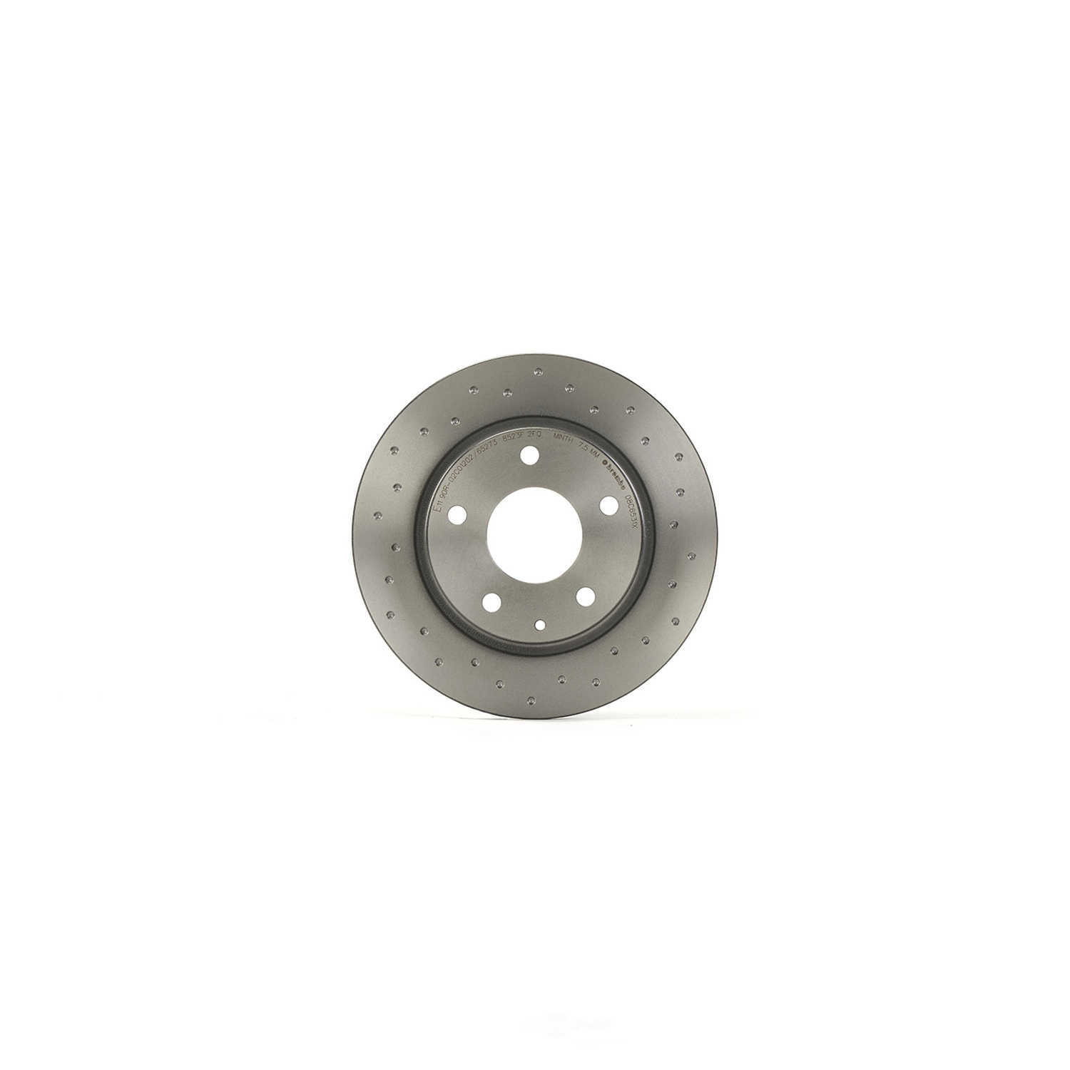 BREMBO NORTH AMERICA 08.C653.1X — Rear Disc Brake Rotor