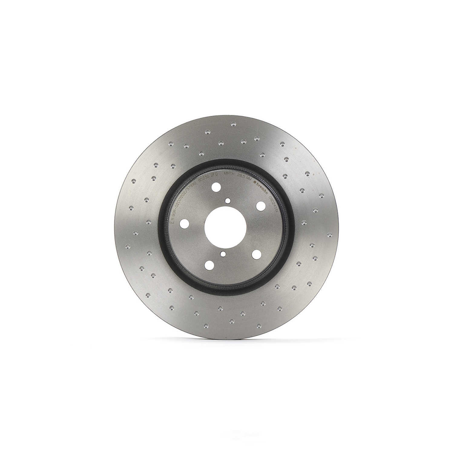 BREMBO NORTH AMERICA 09.D245.1X — Front Disc Brake Rotor