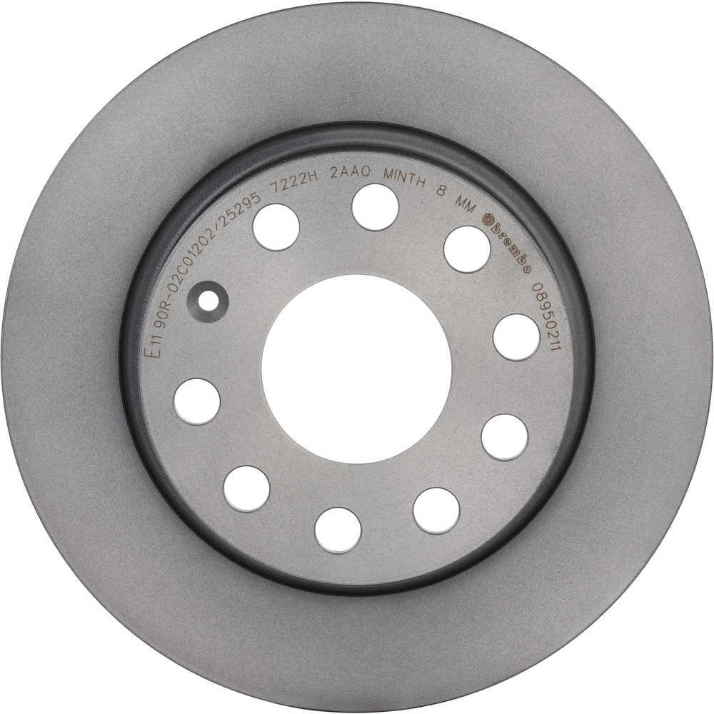 Brembo UV Coated Solid Brake Rotor