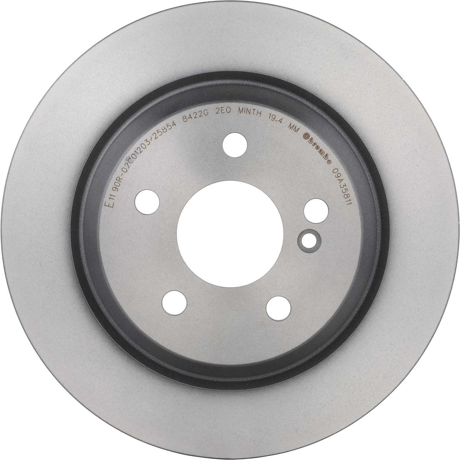 BREMBO NORTH AMERICA 09.A358.11 — Rear Disc Brake Rotor