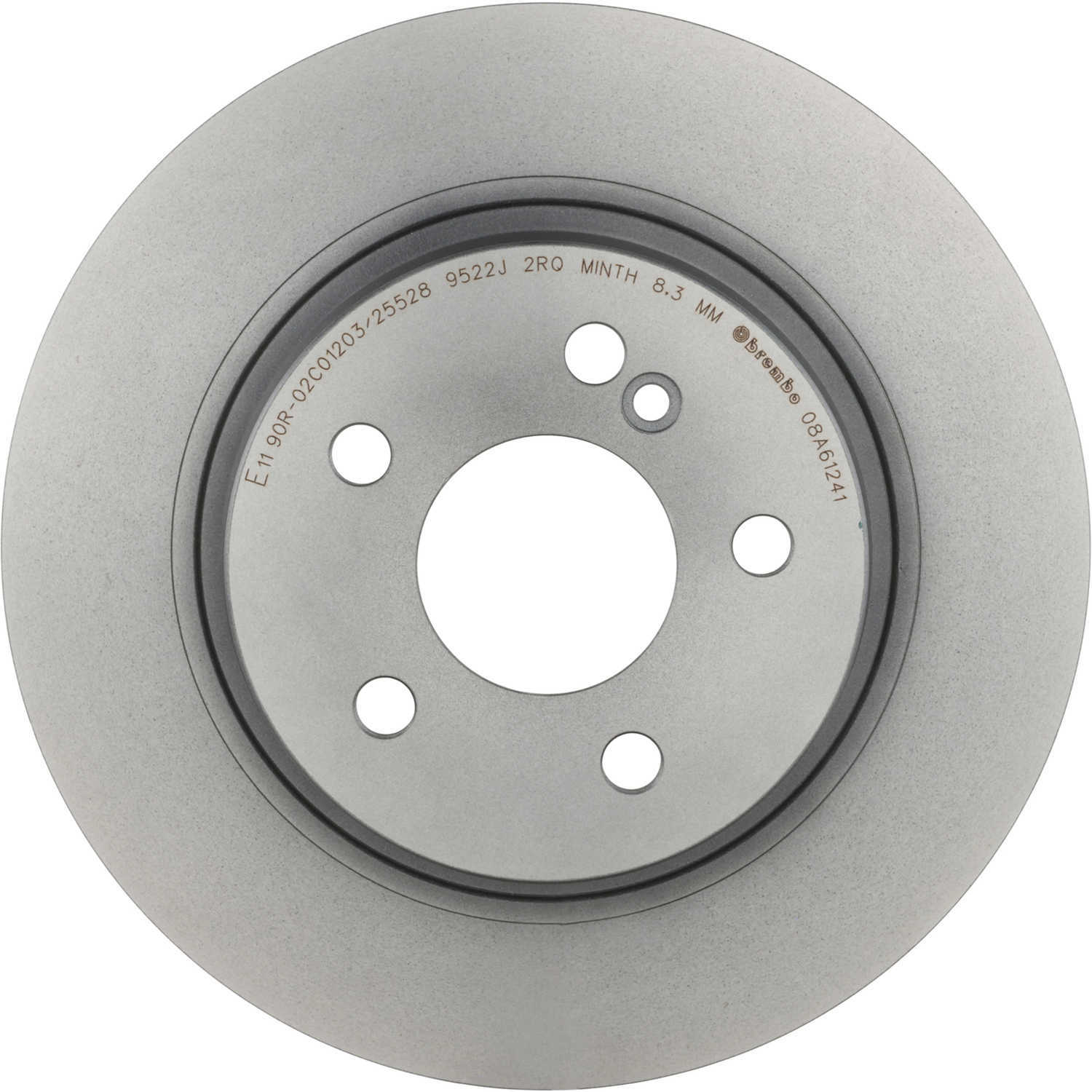 BREMBO NORTH AMERICA 08.A612.41 — Rear Disc Brake Rotor