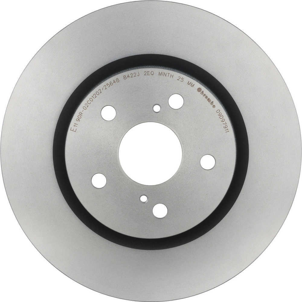 Premium Coated Vented Brake Rotor