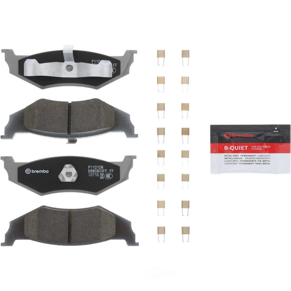 Kit de plaquettes de frein en céramique PRIME