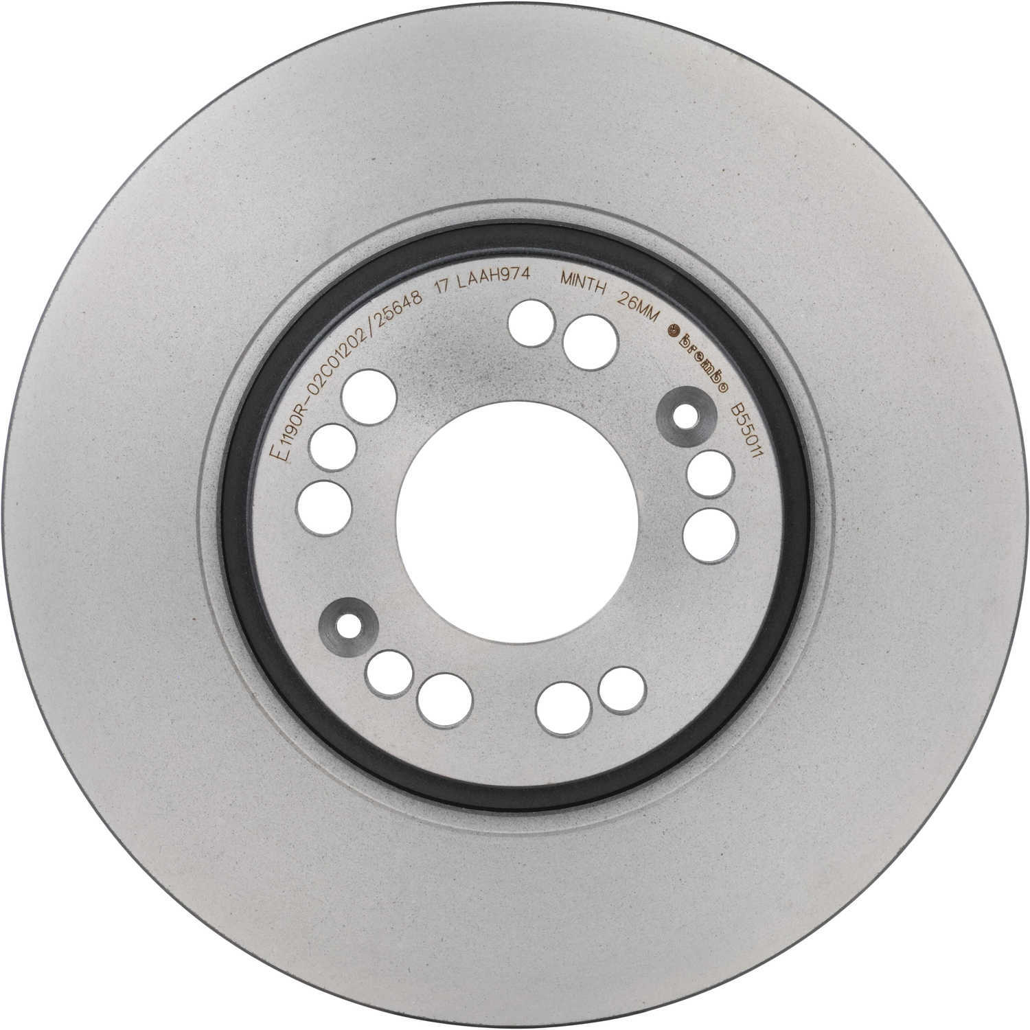 BREMBO NORTH AMERICA 09.B550.11 — Front Disc Brake Rotor
