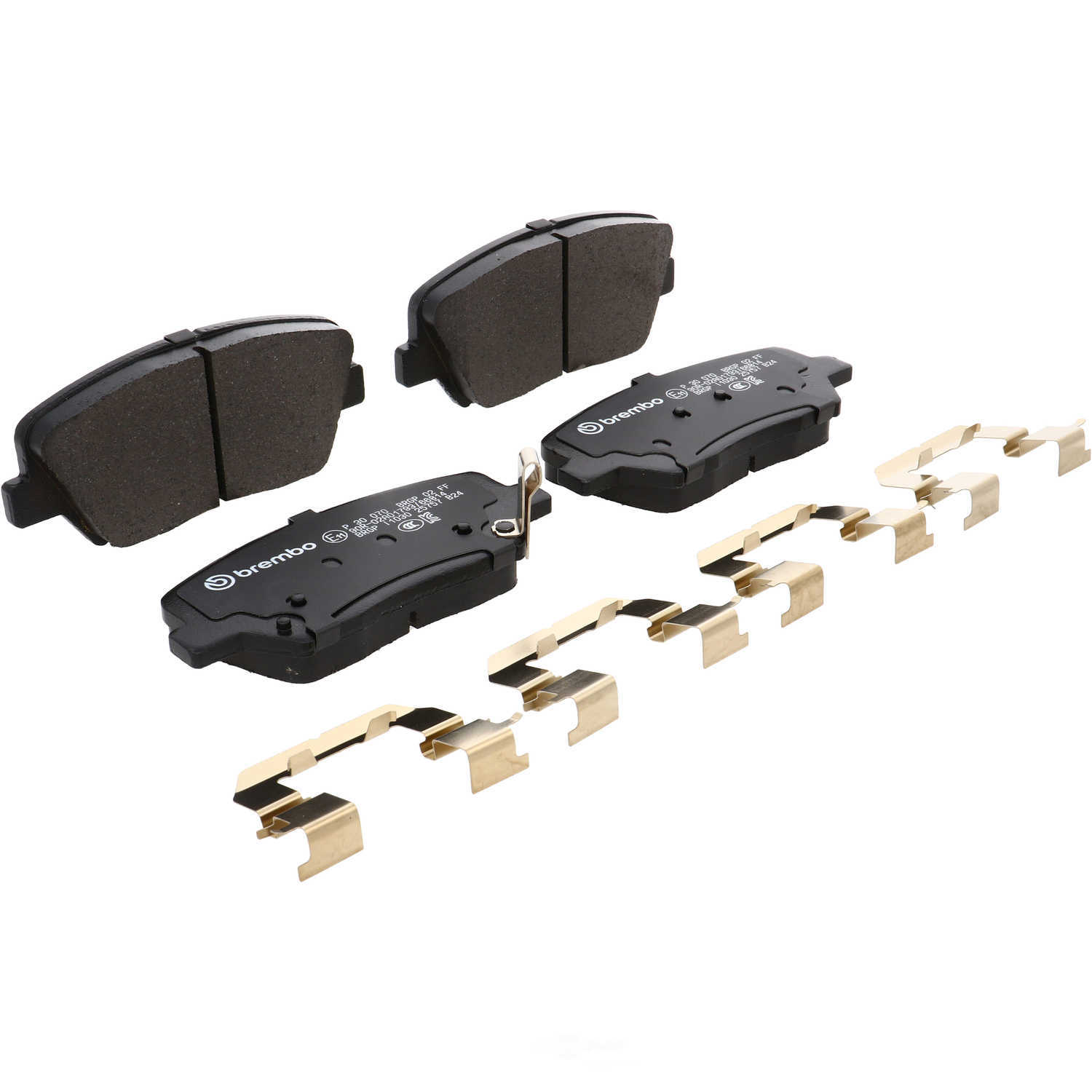 BREMBO NORTH AMERICA P30070 — Jeu de plaquettes de frein à disque avant