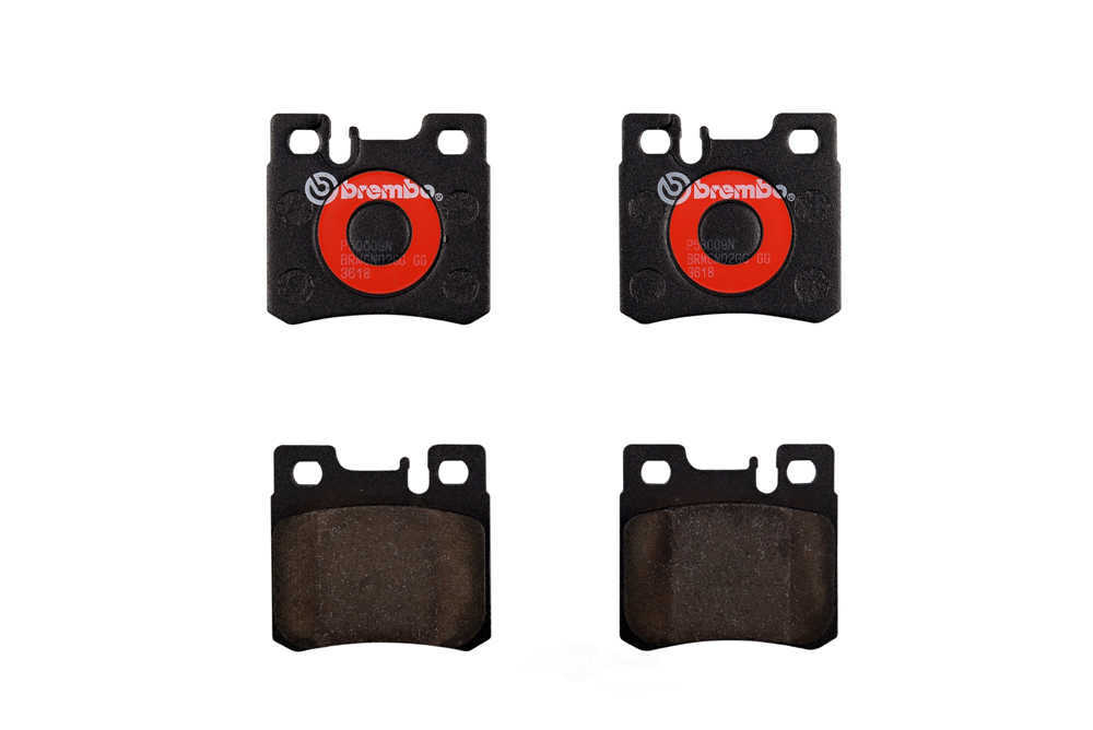 BREMBO NORTH AMERICA - Premium NAO Ceramic OE Equivalent Pad - BMO P50009N
