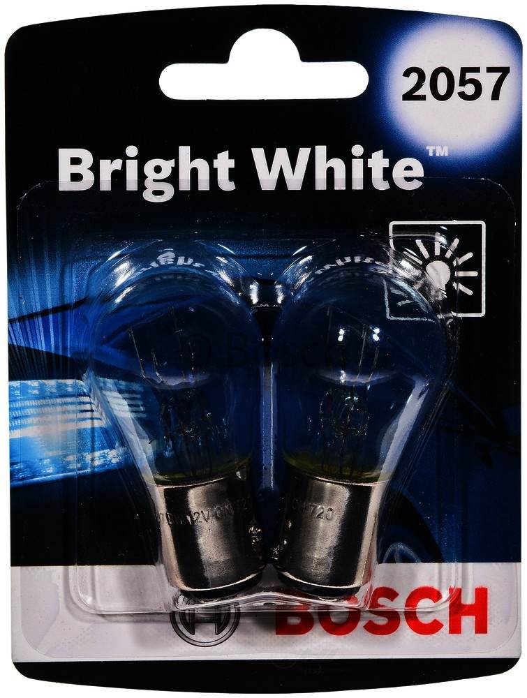 BOSCH - Bright White - Twin Pack Tail Light Bulb - BOS - 2057bw