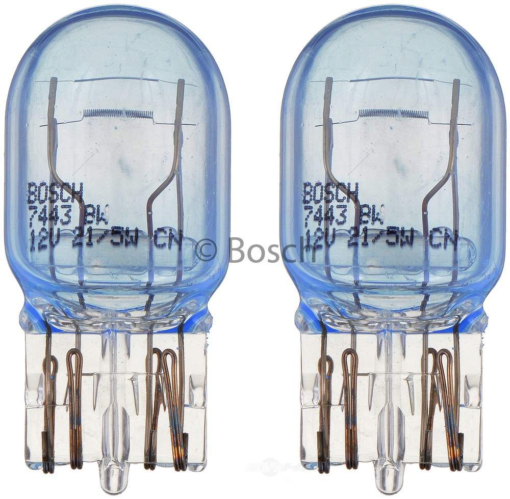 BOSCH - Bright White - Twin Pack Daytime Running Light Bulb - BOS - 7443bw