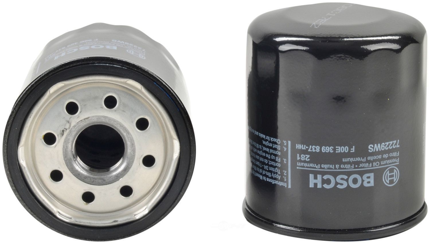 BOSCH 72229WS — Engine Oil Filter