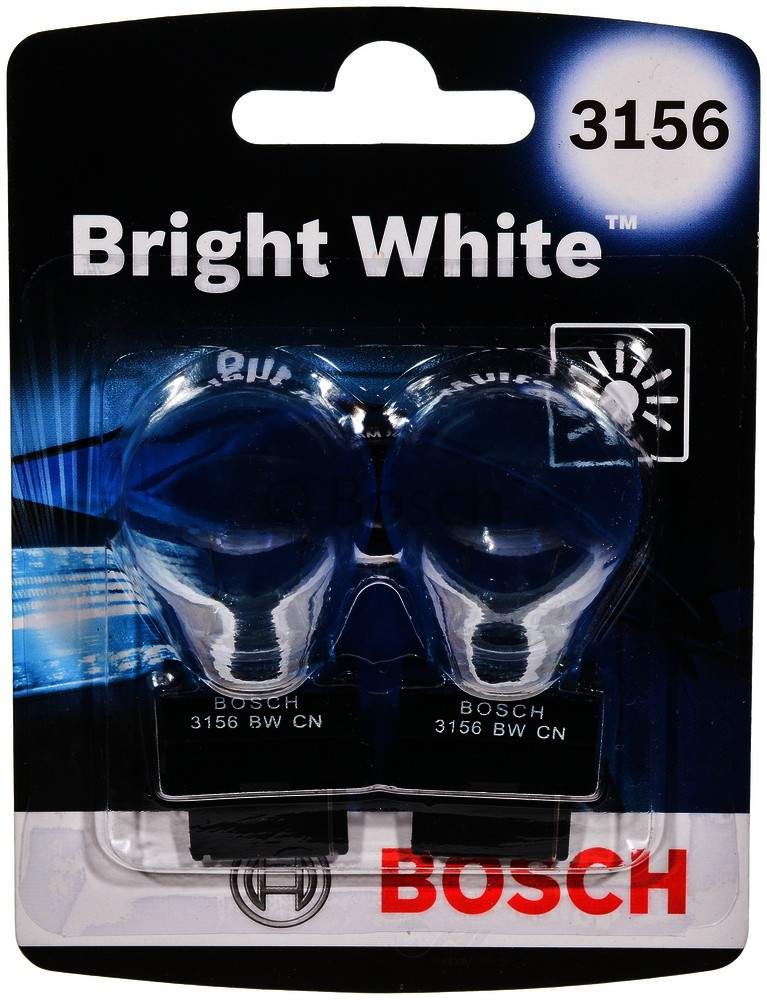 BOSCH - Bright White - Twin Pack Cornering Light Bulb - BOS - 3156bw