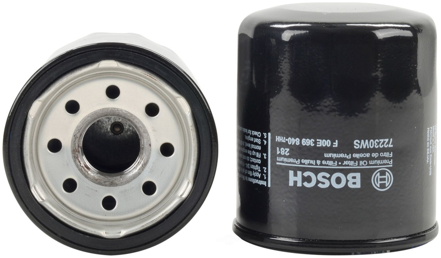 BOSCH 72230WS — Engine Oil Filter