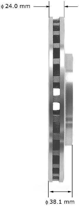 BENDIX PREMIUM DRUM AND ROTOR - Bendix Brake Rotor - BPD PRT1379