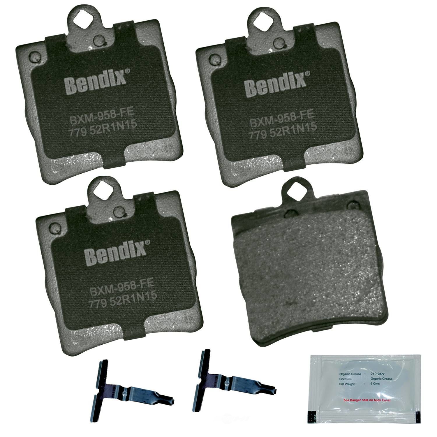 BENDIX PREMIUM COPPER FREE - Bendix Priority One Semi-Metallic BPR - BPF CFM779