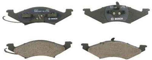 BOSCH BRAKE - Bosch QuietCast Semi-Metallic Brake Pads - BQC - bp257