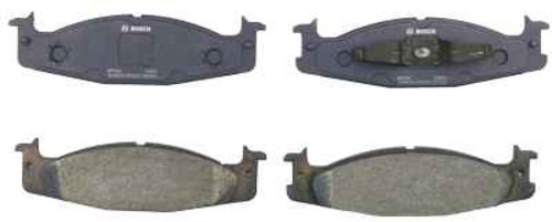 BOSCH BRAKE - Bosch QuietCast Semi-Metallic Brake Pads - BQC - bp632