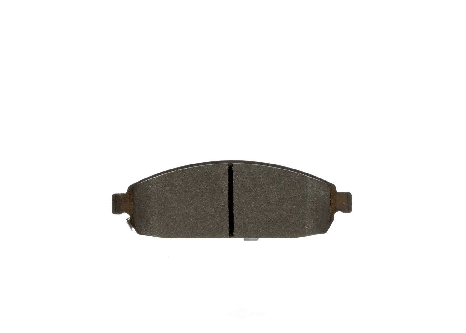 BOSCH BRAKE - Bosch Blue Semi-Metallic Brake Pads with Hardware - BQC - be1080h