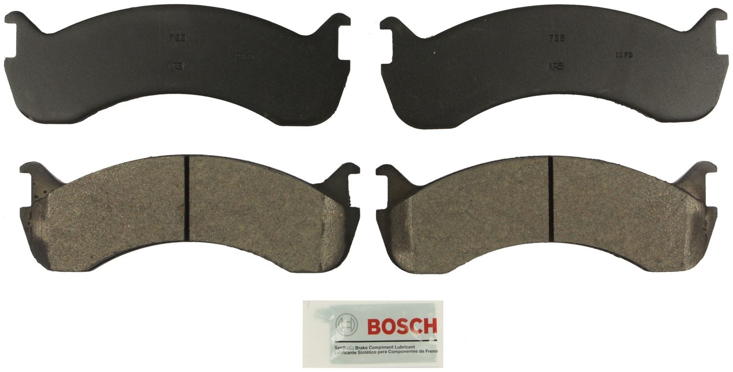 BOSCH BRAKE - Bosch Blue Semi-Metallic Brake Pads - BQC - be786