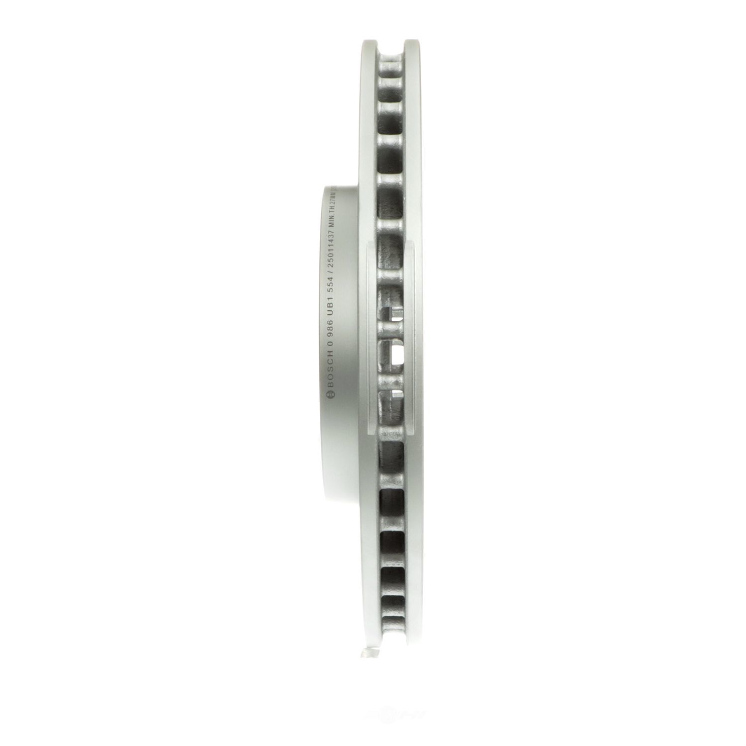 BOSCH BRAKE - Bosch QuietCast Disc Brake Rotor - BQC - 25011437